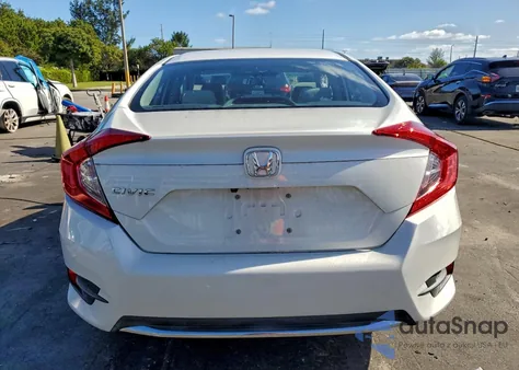2020 Honda Civic Lx z USA, uszkodzony, nr VIN 19XFC2F62LE021842